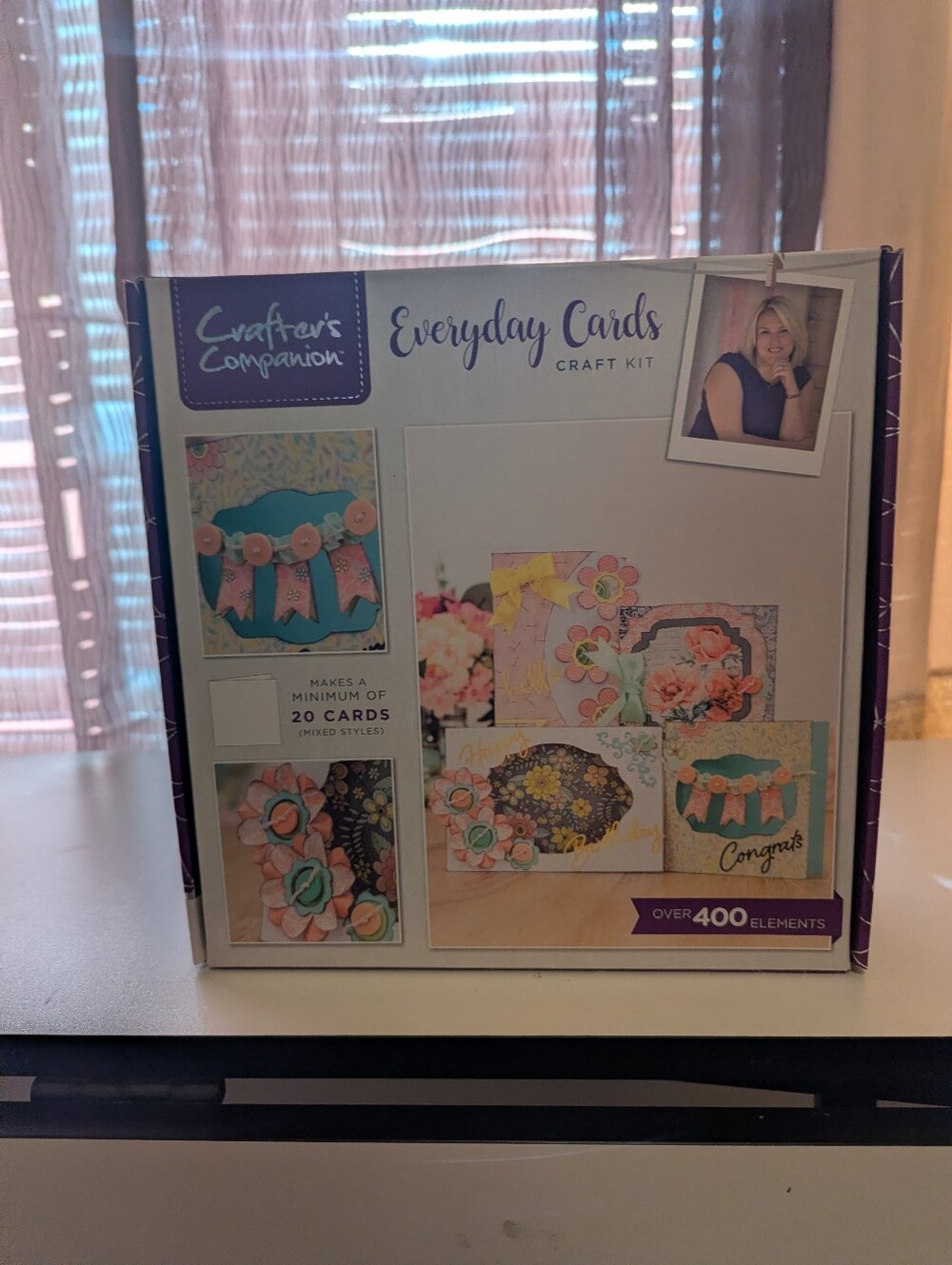 NEW Crafter's Companion Everyday Cards Craft Kit - Pastel Floral. 400 Pcs #25